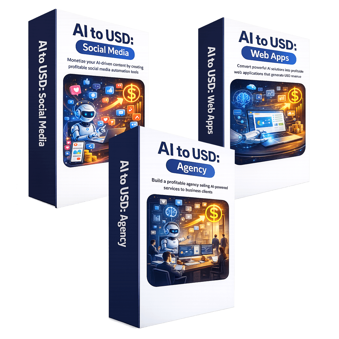AI to USD packages - Social Media, Web Apps, and Agency