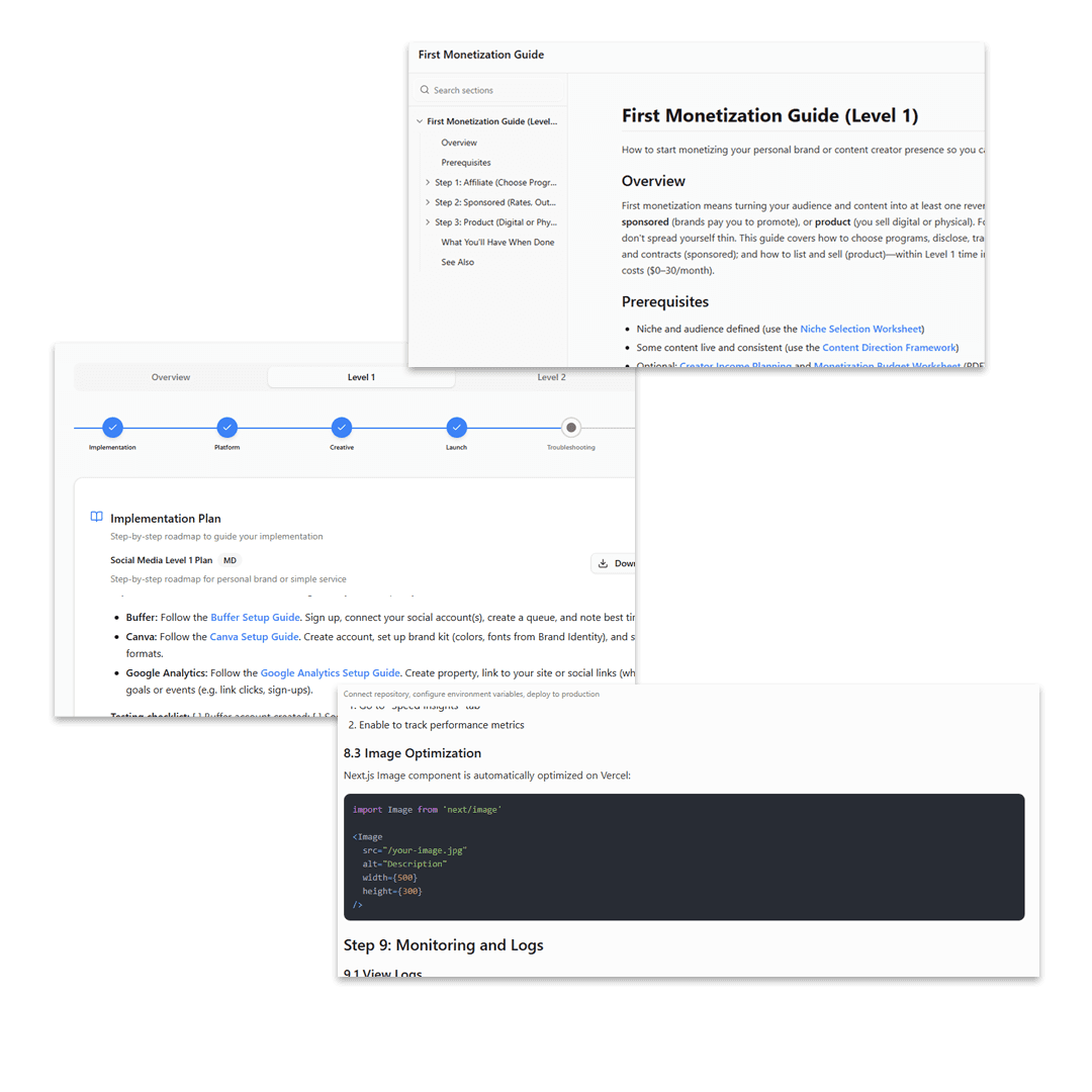 Social Media package dashboard: proven system roadmap and implementation steps